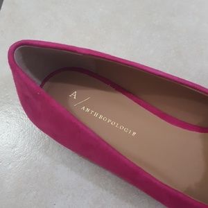 Anthropologie Shoes - Anthropologie pink flats Anthropologie Shoes - Anthropologie pink flats